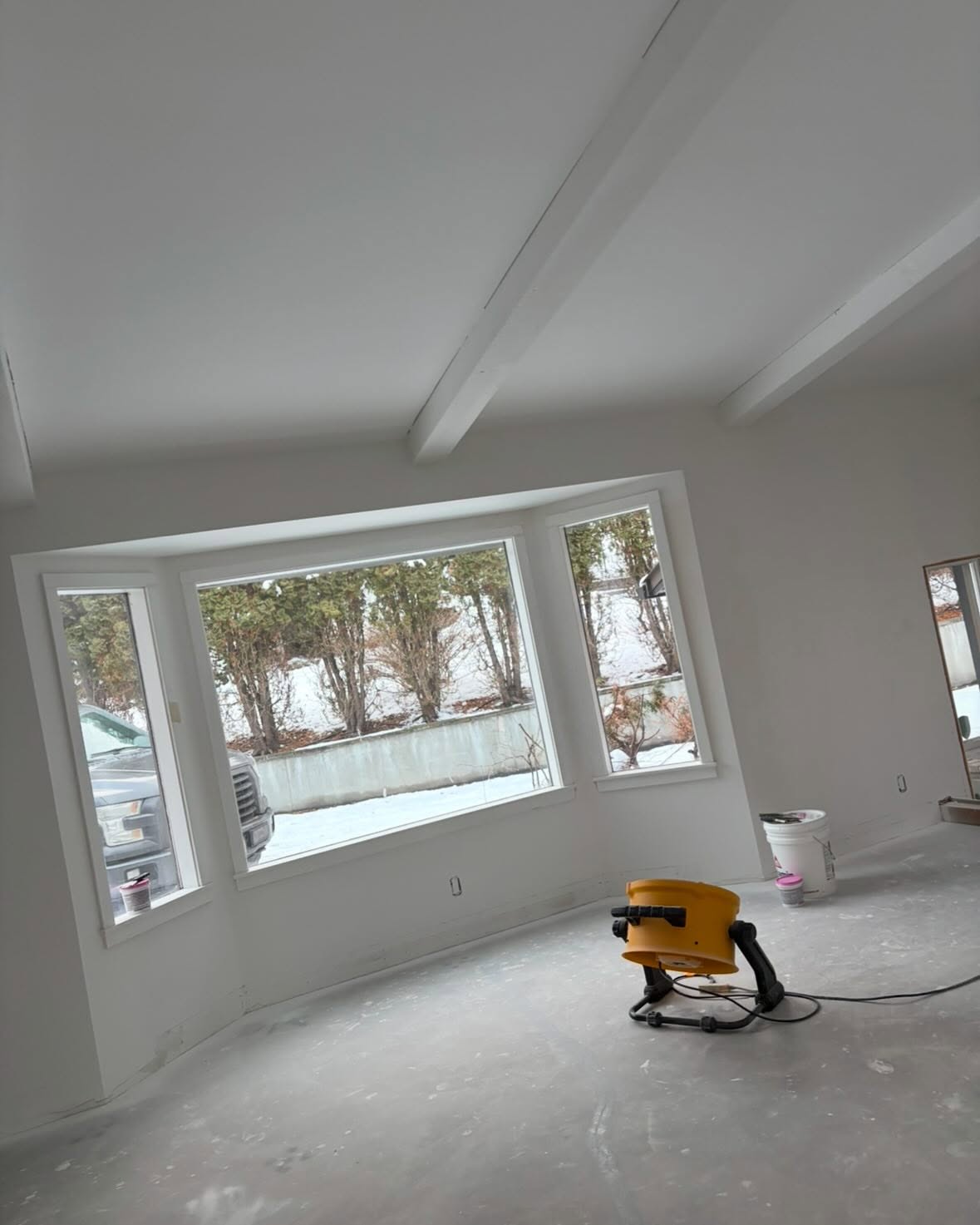 Room before painting